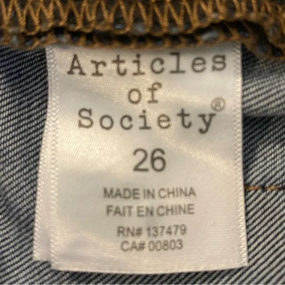 👖💙Articles of Society • skinny blue jeans • 26 • EUC - Picture 11 of 14